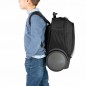 Školní batoh Nikidom Roller UP Black na kolečkách, sluchátka a doprava zdarma