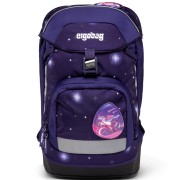 Školní batoh pro holky Ergobag prime Galaxy fialový 2023 a doprava zdarma